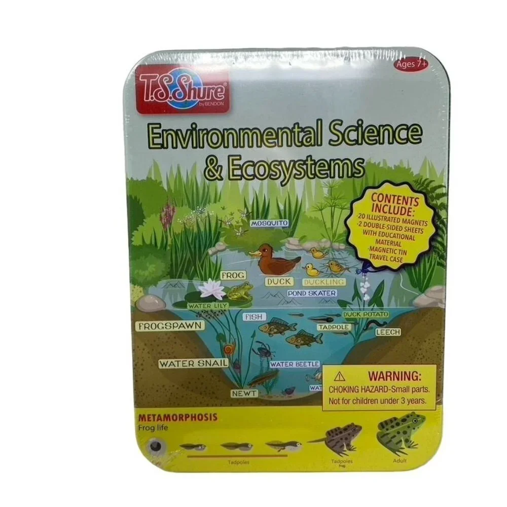 T. S. Shure by Bendon Environmental Science and Ecosystems Educational Magnets - Picture 1 of 5